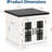 Buffet Cabinet with Storage, Sideboard Buffet with Glass Doors, Built-in Power Outlet, Black Relief Top Plate, for Kitchen, Coffee Bar, Pantry, Living Room-299290488-299290490