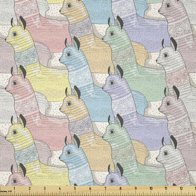 Cowdry Little Alpacas Multi-Purpose Fabric