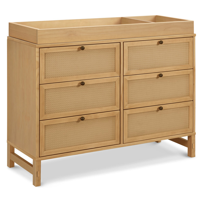 Commode 6 tiroirs Margot, Naturel