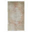 Tapis décoratif noué à la main Oushak turc, tapis Shabby Elegance rétro