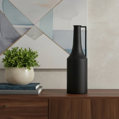 Vase en métal 18 po