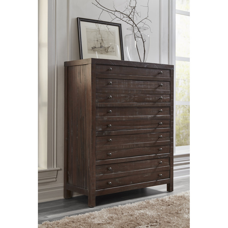 Dayyan Solid Wood 42'' W 8 - Drawer Dresser