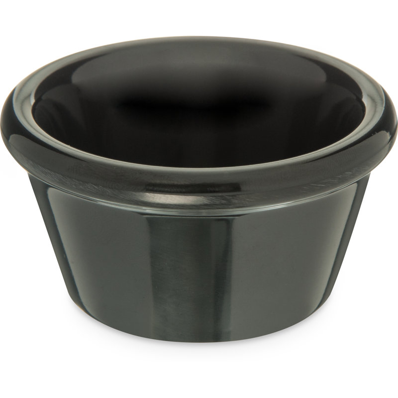 Melamine Smooth Sauce Ramekin, 2 oz, White