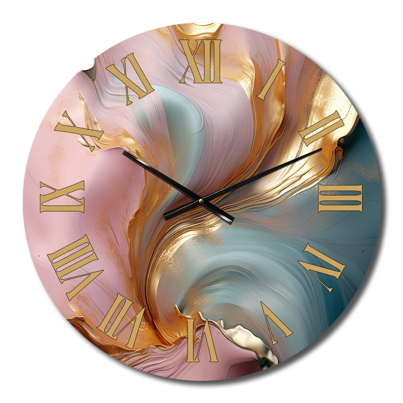 Horloge murale Exquise Wave Harmony, Petit