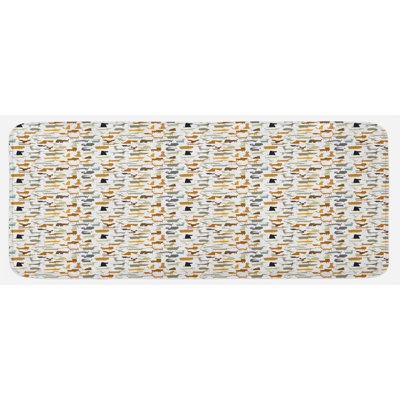 Tapis de cuisine chiot