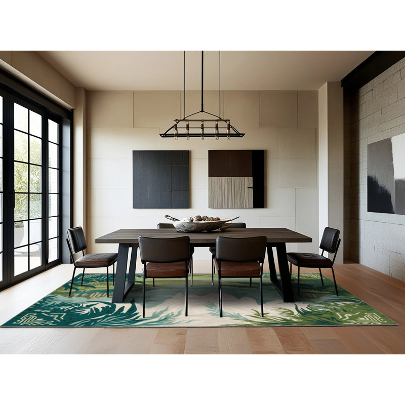 Spirit Flame Rug, Square 8'