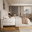 Lit flottant avec lumière White Boucle-1084830891