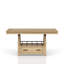 Table de comptoir - finition caramel