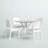 Maleeha 4 - Person Patio Dining Set Square Table-125881741