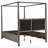 Sundance Dark Cocoa Queen Canopy Bed
