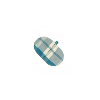 August Grove® Weddle Plaid Cotton Oven Mitt Set