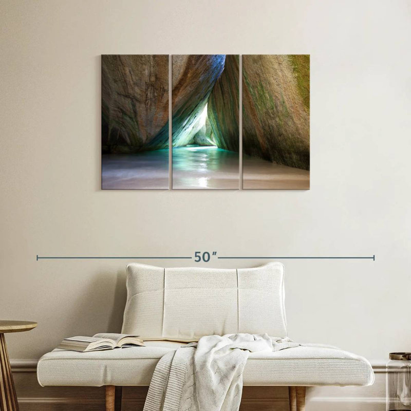 Gillard Baths Boulder Passage, 48" H x 74" W