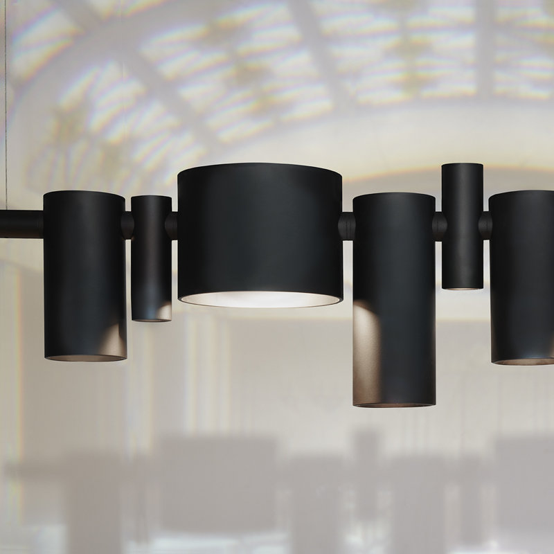 Dancing Queen 1 - Light LED Pendant, Matt Black