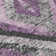 Machine Washable Indoor/Outdoor Xhevrie Lavender Rug