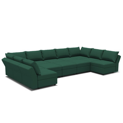Canapé modulaire rembourré avec rangement BOX MODULE STO SOFA 12 pièces