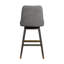 Chaise de bar pivotante en bois massif avec repose-pieds-805892511-805892510