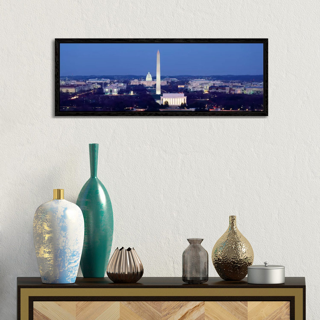 High Angle View Of A CityWashington DC, USA von Panoramic Images - Panoramic Gallery-Giclée auf Leinwand