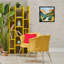 Art mural moderne avec toile flottante encadrée brune, paysage moderne par Canyon Noble-1132837290-1132837291