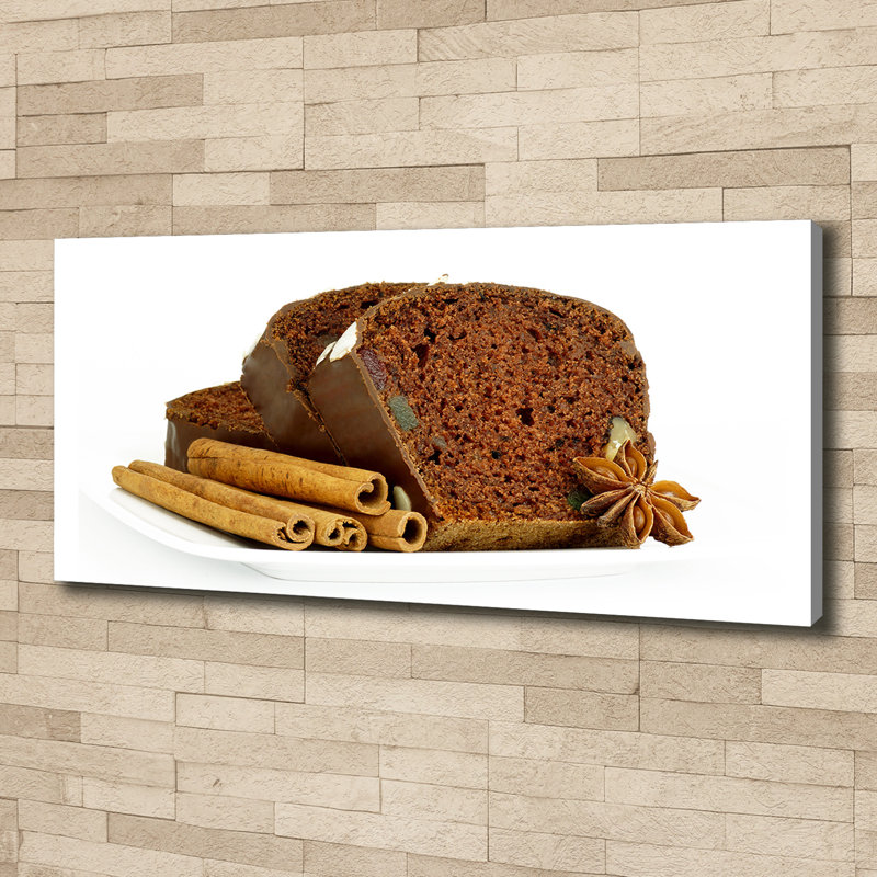 Gingerbread And Vanilla - Wrapped Canvas Print