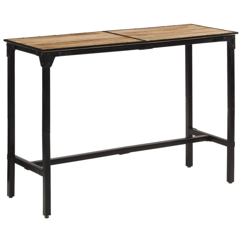 Anesti Rectangular Metal Outdoor Bar Table , 150cm cm W 55cm cm D