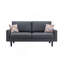 Canapé en lin 70 po avec 2 coussins décoratifs-802285957