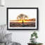 Sunlight Through the Oak Tree in Abstract - Picture Frame Graphic Art Print on MDF-55727617-55727612