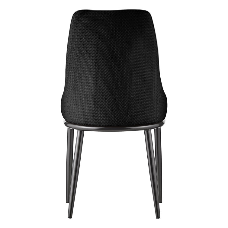 Arlo-Jax Woven-pattern Upholstered Side Chair