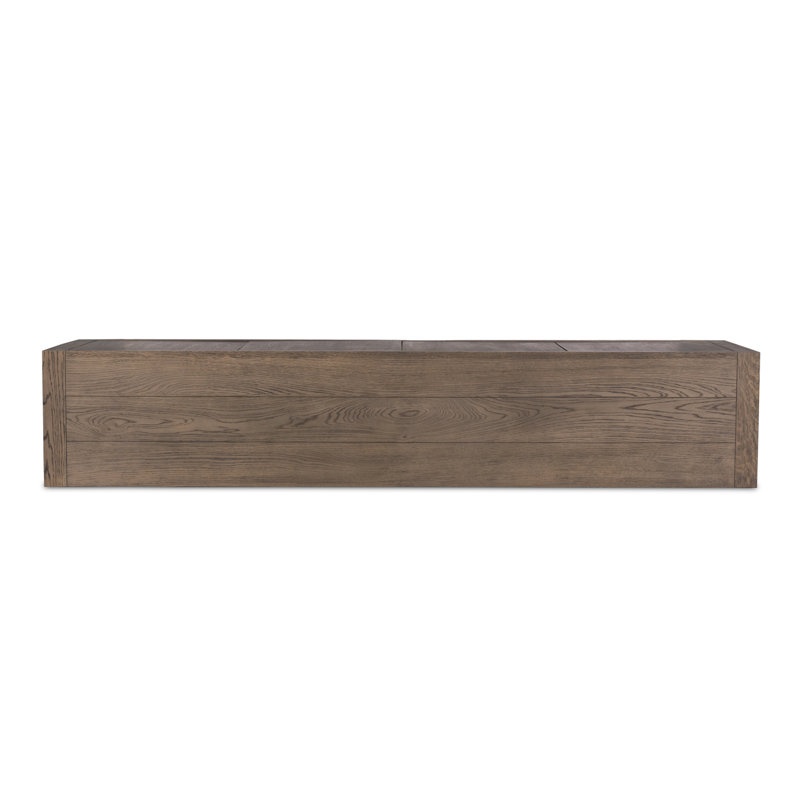 WARBY 94'' W Solid Wood Sideboard, Worn Oak