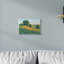 «Green Rolling Hills Blue Poppy Fields Paysages» par Tim Ottoole - Peinture-54155216-54155183