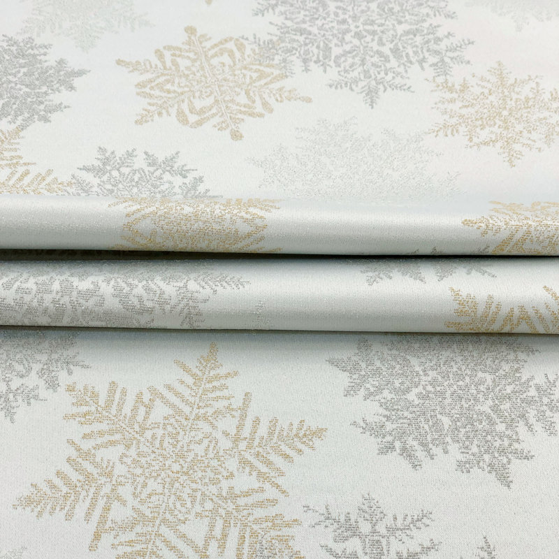 Nappe Holiday, 102 po x 60 po, Ivoire ivoire, Floral 2