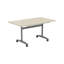 Buariki Rectangle Flip Top Modular Training Table with Casters-49340755-49340754