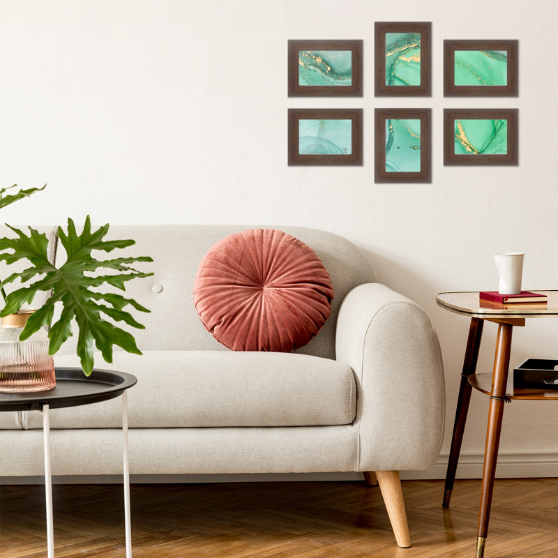 Wood Picture Frame with Mat
