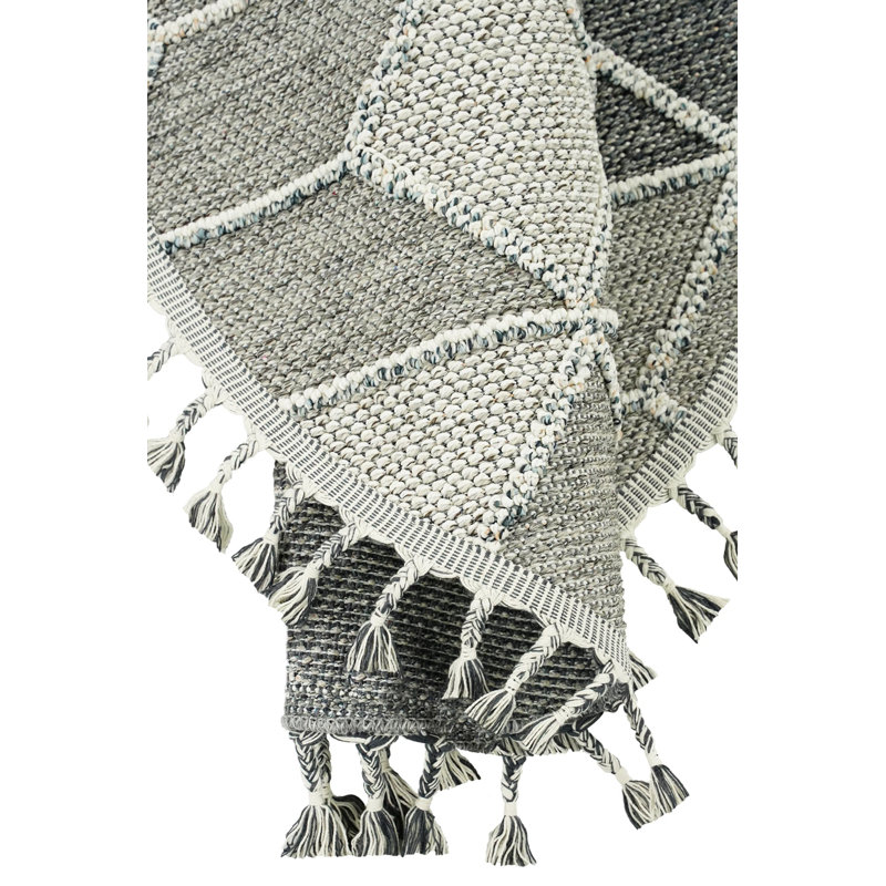 Round Rhilynn Machine Made Indoor / Outdoor Area Rug, Round 3'3"