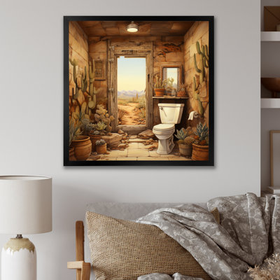 " Desert Oasis Toilet "