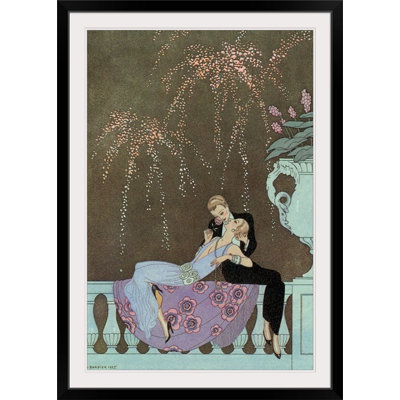 «Le Feu» par Georges Barbier, reproduction