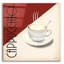 Art mural en verre acrylique Latitude Run® «Cafe Moderne 2» par Marco Fabiano-1474725711