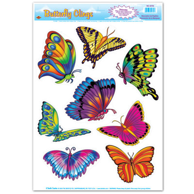 Ensemble d’asl’ment papillon 8 pièces