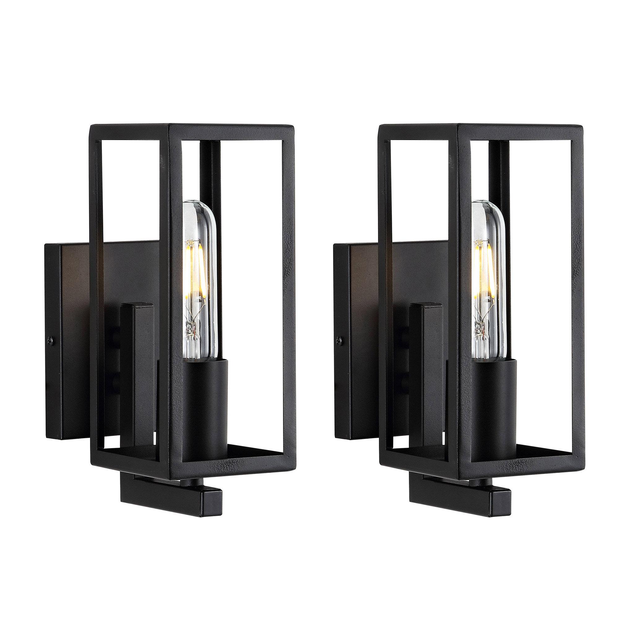 17 Stories Mertztown 1 - Light Black Wall Sconce & Reviews | Wayfair