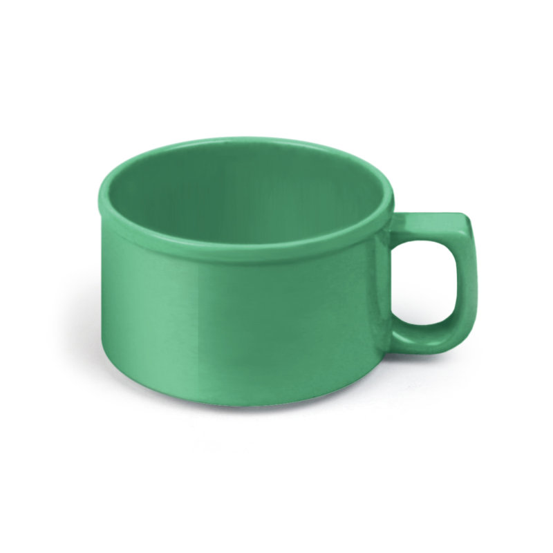 Tasse à soupe en mélamine 10 onces, Vert