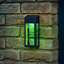 17.2cm H Solar Powered Integrated LED Outdoor Wall Lantern