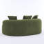 Canapé Boneless avec tissu en chenille grain de bois, canapé en éponge haute densité, canapé compact sans assemblage pour petits espaces et appartements, capacité de 300 lb-210795943