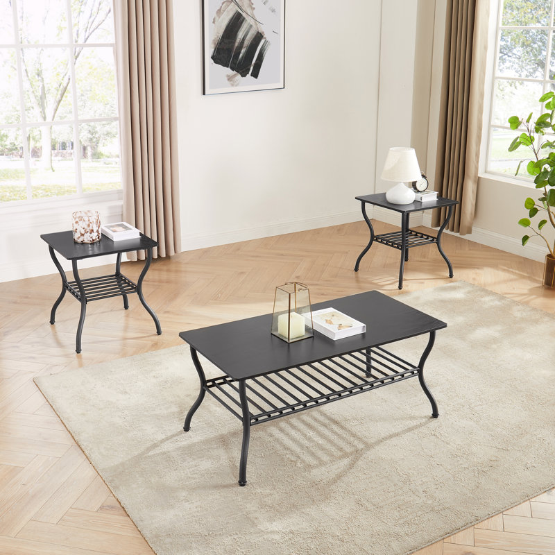 Ensemble de tables basses 3 pièces