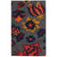 Tapis gris foncé Johansson