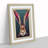 View Of A Hare - Single Picture Frame Print-1847043511-1847043509