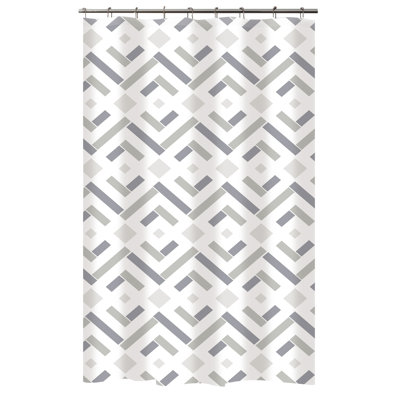 Geometric Shower Curtain