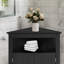 Armoire de rangement de coin autoportante pour salle de bain-962459780