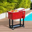 Chariot à glaçons sur roulettes Outsunny 80 QT-1168642417