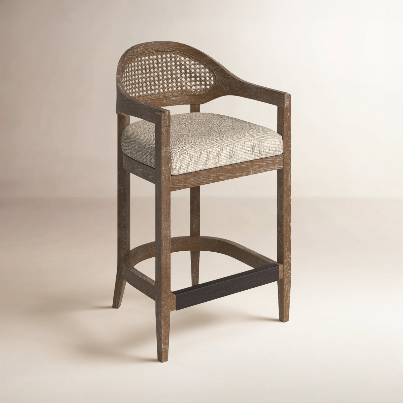 Copley Bar and Counter Stool, Taupe Beige, Counter Stool (26” Seat Height)