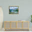 «River Through Mountains Abstract Scene», art mural encadré sur toile flottante par Ethan Harper-933246781-933246778