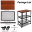 78cm H x 60cm W Utility Cart with Wheels-1621354638